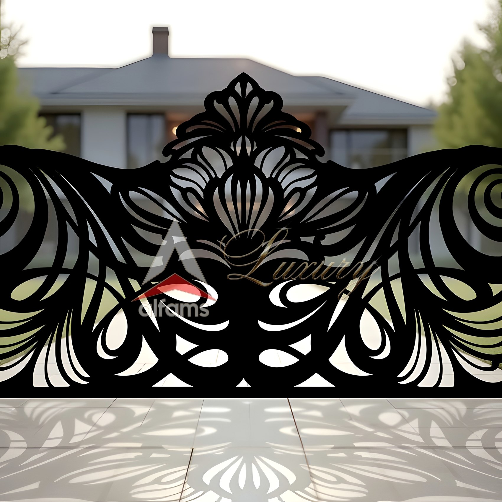 ALFAMS Estate Gates Ana Giriş